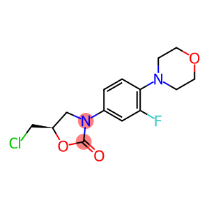 (5R)-5-(Chloromethyl)-3-[3-fluoro-4-(4-morpholinyl)phenyl]-2-oxazolidinone