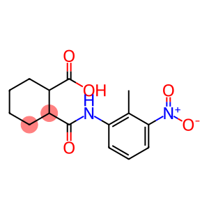 2-[(2-methyl-3-nitroanilino)carbonyl]cyclohexanecarboxylic acid