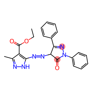 ethyl 3-methyl-5-[(5-oxo-1,3-diphenyl-4,5-dihydro-1H-pyrazol-4-yl)diazenyl]-1H-pyrazole-4-carboxylate