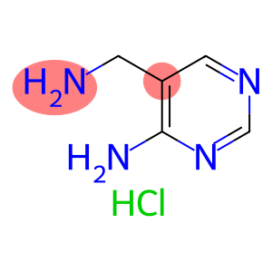 5-Pyrimidinemethanamine, 4-amino-, hydrochloride (1:2)