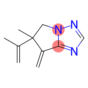 5H-Pyrrolo[1,2-b][1,2,4]triazole, 6,7-dihydro-6-methyl-7-methylene-6-(1-methylethenyl)-