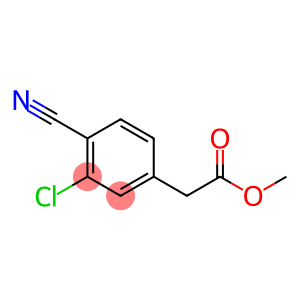 Methyl 2-(3-chloro-4-cyanophenyl)acetate