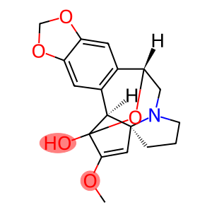 (1S,3aS)-1,5,6,8,9,14bβ-Hexahydro-2-methoxy-1α,9α-epoxy-4H-cyclopenta[a][1,3]dioxolo[4,5-h]pyrrolo[2,1-b][3]benzazepin-1β-ol