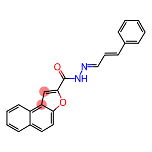 N'-(3-phenyl-2-propenylidene)naphtho[2,1-b]furan-2-carbohydrazide