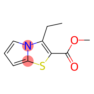 Pyrrolo[2,1-b]thiazole-2-carboxylic acid, 3-ethyl-, methyl ester (9CI)