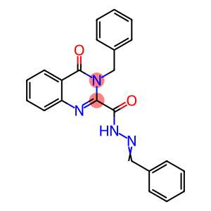 3-benzyl-N'-benzylidene-4-oxo-3,4-dihydro-2-quinazolinecarbohydrazide