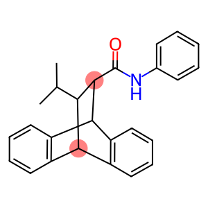 16-isopropyl-N-phenyltetracyclo[6.6.2.0~2,7~.0~9,14~]hexadeca-2,4,6,9,11,13-hexaene-15-carboxamide