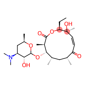 (2R,3S,7R,9S,10S,11R)-10-[(2S,3R,4S,6R)-4-dimethylamino-3-hydroxy-6-me thyl-oxan-2-yl]oxy-2-ethyl-3-