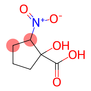 Cyclopentanecarboxylic acid, 1-hydroxy-2-nitro- (7CI,8CI,9CI)