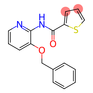 N-(3-(BENZYLOXY)(2-PYRIDYL))-2-THIENYLFORMAMIDE