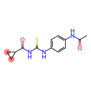 N-({[4-(acetylamino)phenyl]amino}carbonothioyl)cyclopropanecarboxamide