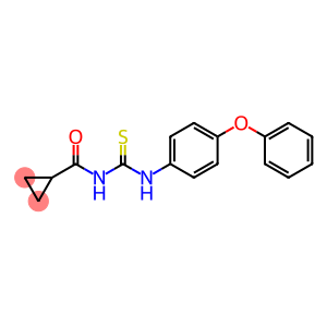 N-[(4-phenoxyphenyl)carbamothioyl]cyclopropanecarboxamide