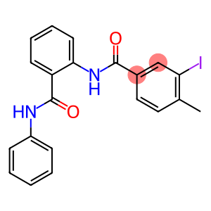 N-[2-(anilinocarbonyl)phenyl]-3-iodo-4-methylbenzamide