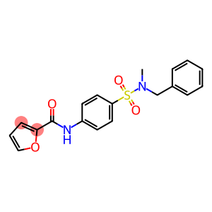 N-(4-{[benzyl(methyl)amino]sulfonyl}phenyl)-2-furamide