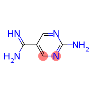 5-Pyrimidinecarboximidamide, 2-amino- (9CI)