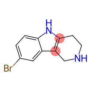 1H-Pyrido[4,3-b]indole, 8-bromo-2,3,4,5-tetrahydro-