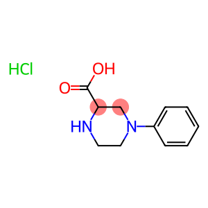 4-Phenyl-2-piperazinecarboxylic acid monohydrochloride