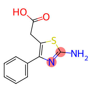 2-(2-amino-4-phenyl-5-thiazolyl)acetic acid