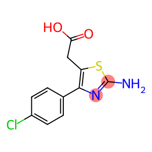 2-Amino-4-(4-chlorophenyl)thiazole-5-acetic acid