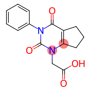 1H-Cyclopentapyrimidine-1-acetic acid, 2,3,4,5,6,7-hexahydro-2,4-dioxo-3-phenyl- (9CI)