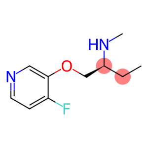 2-Butanamine, 1-[(4-fluoro-3-pyridinyl)oxy]-N-methyl-, (2S)-