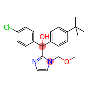 (4-tert-butylphenyl)(4-chlorophenyl)[1-(methoxymethyl)-1H-imidazol-2-yl]methanol