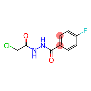 Benzoic acid, 4-fluoro-, 2-(2-chloroacetyl)hydrazide