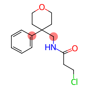 3-CHLORO-N-[(4-PHENYLTETRAHYDRO-2H-PYRAN-4-YL)METHYL]PROPANAMIDE