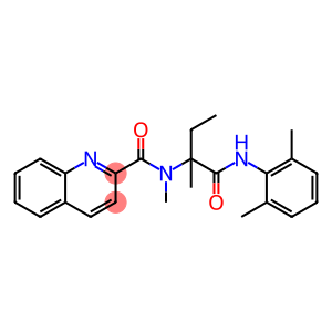 2-Quinolinecarboxamide,N-[1-[[(2,6-dimethylphenyl)amino]carbonyl]-1-methylpropyl]-N-methyl-(9CI)