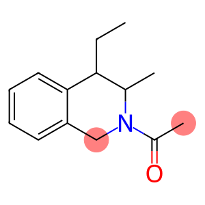 Isoquinoline, 2-acetyl-4-ethyl-1,2,3,4-tetrahydro-3-methyl- (9CI)