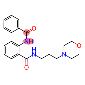 2-(benzoylamino)-N-[3-(4-morpholinyl)propyl]benzamide