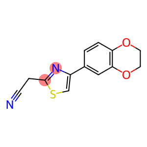 2-[4-(2,3-DIHYDRO-1,4-BENZODIOXIN-6-YL)-1,3-THIAZOL-2-YL]ACETONITRILE