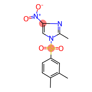 1-[(3,4-dimethylphenyl)sulfonyl]-4-nitro-2-methyl-1H-imidazole