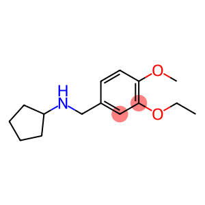 N-(3-ethoxy-4-methoxybenzyl)cyclopentanamine