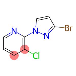 Pyridine, 2-(3-broMo-1H-pyrazol-1-yl)-3-chloro-