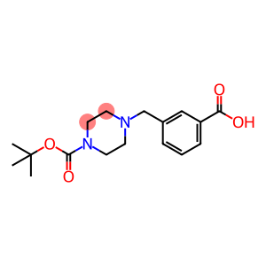 3-[[4-(TERT-BUTOXYCARBONYL)PIPERAZIN-1-YL]METHYL]BENZOIC ACID