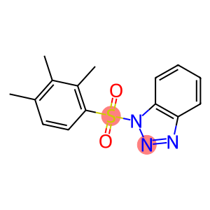 1-[(2,3,4-trimethylphenyl)sulfonyl]-1H-1,2,3-benzotriazole