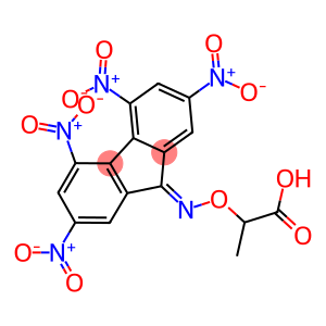 (+),(-)-A-2,4,5,7-TETRANITRO-9-FLUORENYLIDENEAMINOOXYPROPIONIC ACID