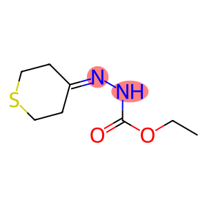 ethyl 2-tetrahydro-4H-thiopyran-4-ylidenehydrazinecarboxylate