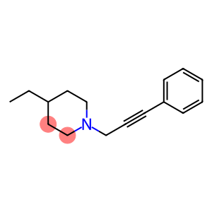 Piperidine, 4-ethyl-1-(3-phenyl-2-propynyl)- (9CI)