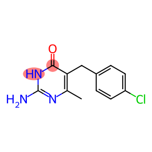 2-氨基-5-(4-氯苄基)-6-甲基嘧啶-4(3H)-酮