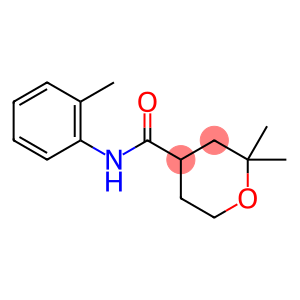 2H-Pyran-4-carboxamide,tetrahydro-2,2-dimethyl-N-(2-methylphenyl)-(9CI)