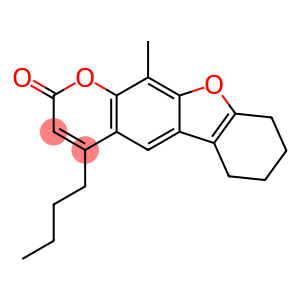 4-butyl-11-methyl-6,7,8,9-tetrahydro-[1]benzofuro[3,2-g]chromen-2-one