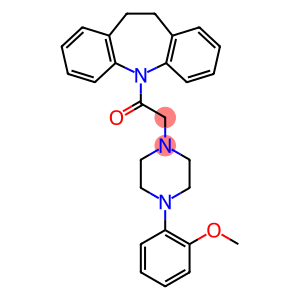 5-{[4-(2-methoxyphenyl)piperazin-1-yl]acetyl}-10,11-dihydro-5H-dibenzo[b,f]azepine