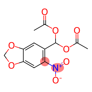 (acetyloxy){6-nitro-1,3-benzodioxol-5-yl}methyl acetate