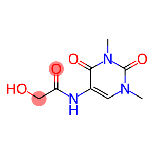 Acetamide, 2-hydroxy-N-(1,2,3,4-tetrahydro-1,3-dimethyl-2,4-dioxo-5-pyrimidinyl)-