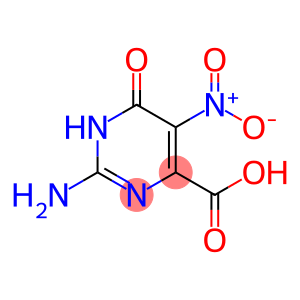 4-Pyrimidinecarboxylicacid,2-amino-1,6-dihydro-5-nitro-6-oxo-(9CI)