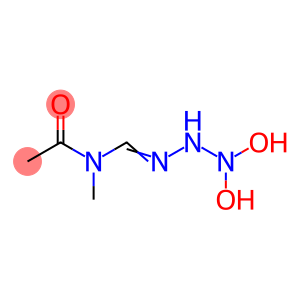 Acetamide, N-[(2,2-dihydroxyhydrazino)iminomethyl]-N-methyl- (9CI)