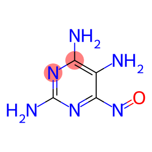 2,4,5-Pyrimidinetriamine,  6-nitroso-