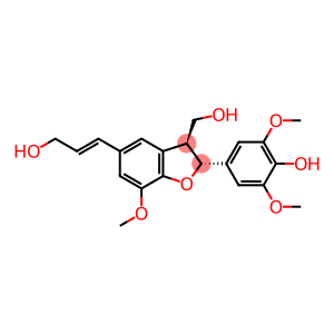 3-Benzofuranmethanol, 2,3-dihydro-2-(4-hydroxy-3,5-dimethoxyphenyl)-5-[(1E)-3-hydroxy-1-propen-1-yl]-7-methoxy-, (2R,3S)-